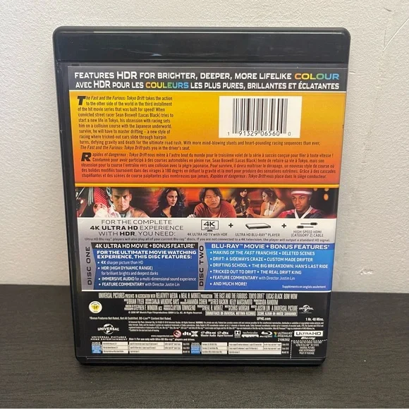 The Fast And The Furious Tokyo Drift 4k With Slipcover - Picture 7 of 10